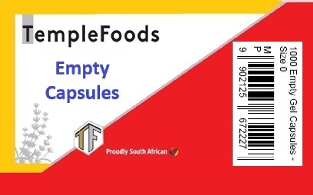 Empty Gel Capsules (1000's) — view 1