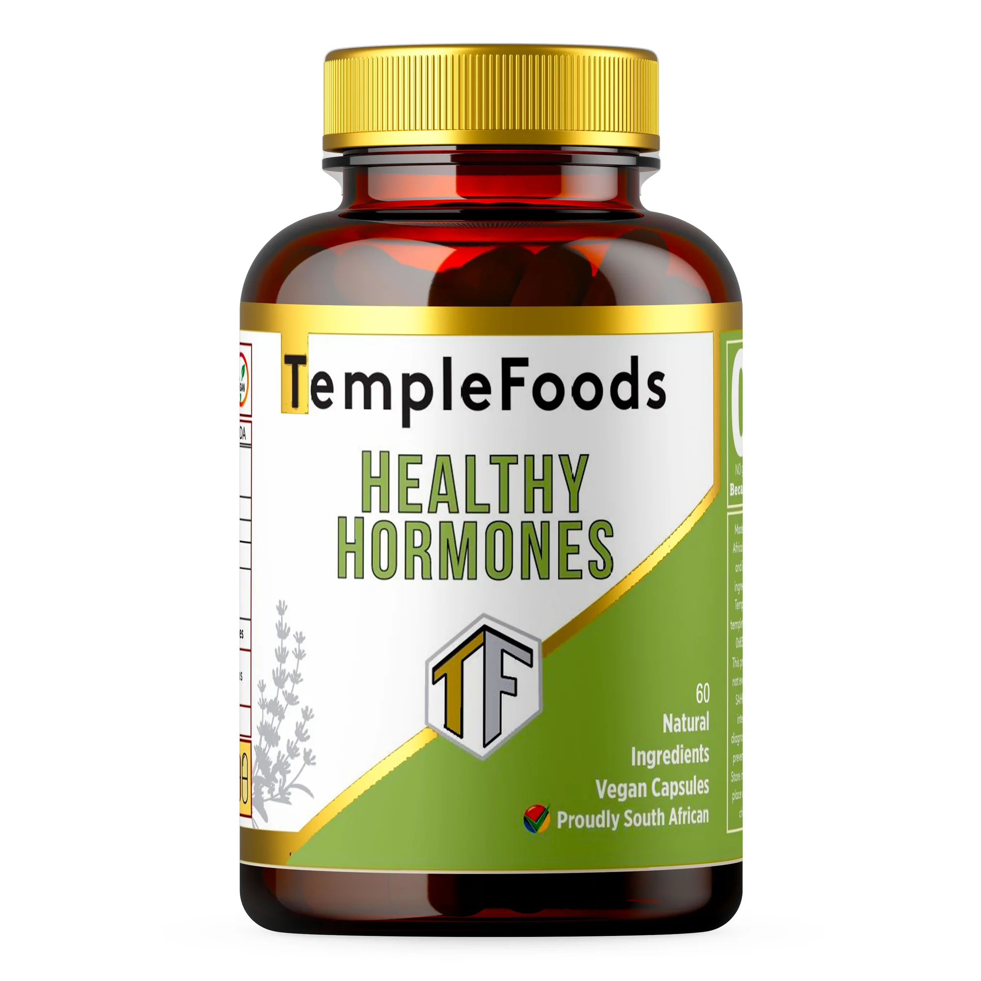 Temple Foods Healthy Hormones. Restore Metabolism & Balance - 60 Pack — view 1